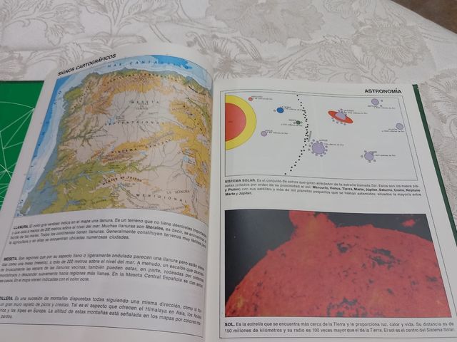 Atlas didáctico antiguo