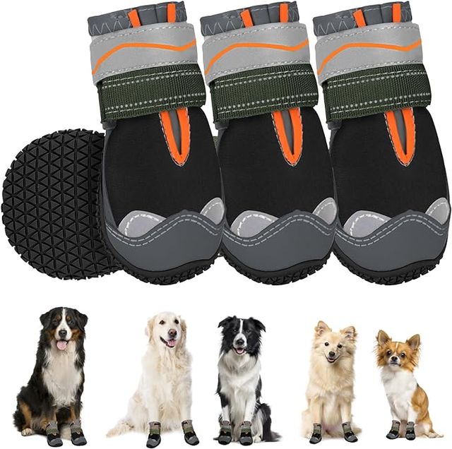 Zapatos para perro con suela antideslizante