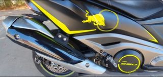 kit de pegatinas (vinilos) kymco ak550