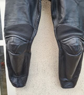 Pantalon de moto piel para mujer Dainese talla 44