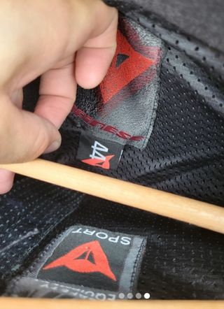 Pantalon de moto piel para mujer Dainese talla 44