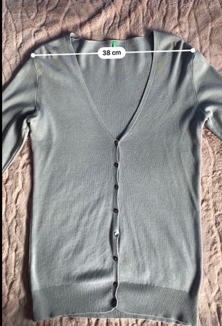 Cárdigan gris de mujer