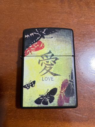 zippo Love black limited edition