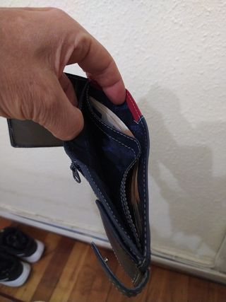 REBAJADA: BILLETERA MONEDERO NUEVA