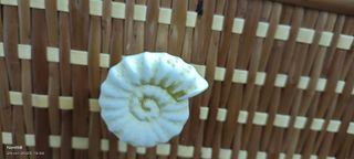 Mesa vintage mimbre.