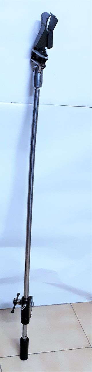 Jirafa soporte para pie de microfono con pinza