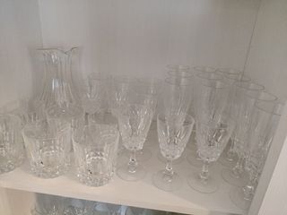 Cristalería vasos copas