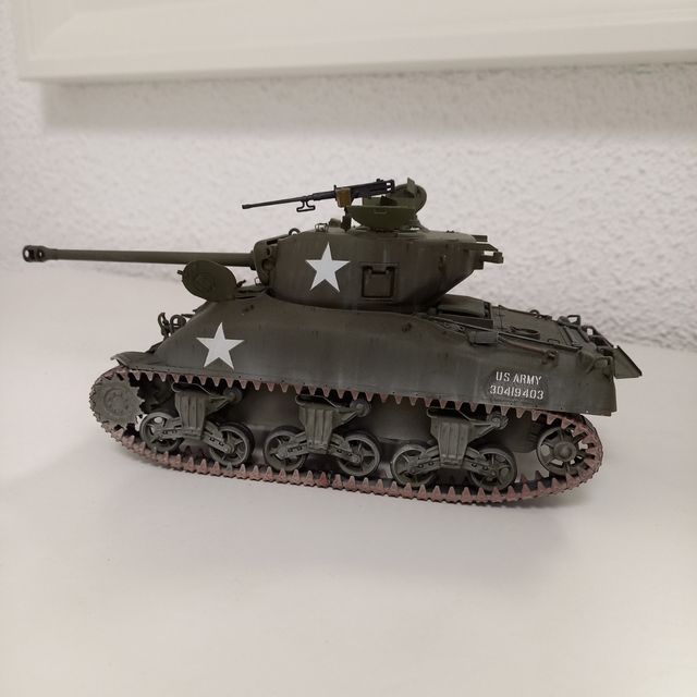 Maqueta tanque Sherman