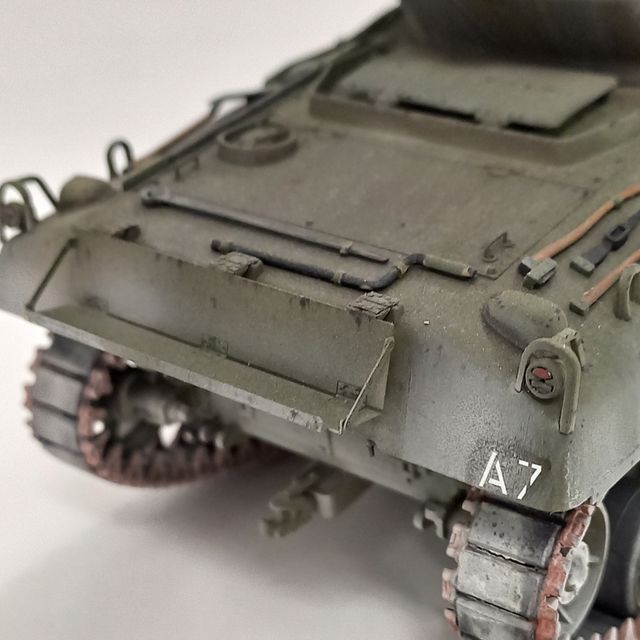 Maqueta tanque Sherman