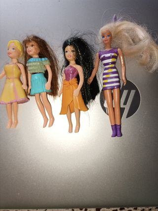 Lotto bambole mini barbie
