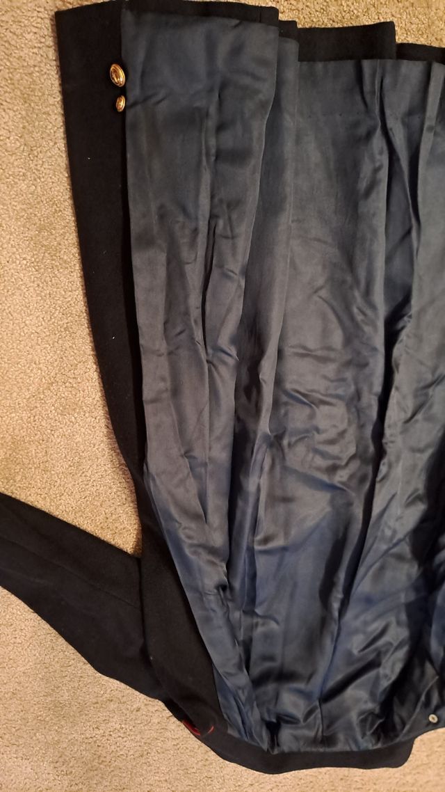 Abrigo marinero lana talla 8