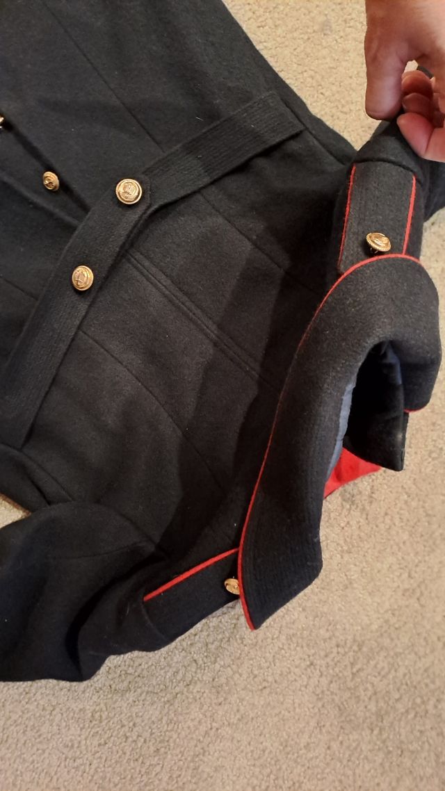 Abrigo marinero lana talla 8