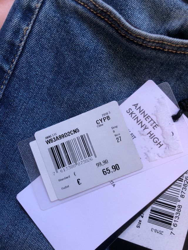 Guess sin est t. 27 es como una 36-38