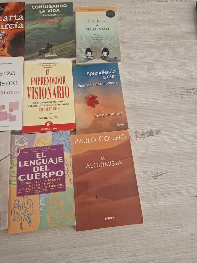 Libros todos por 30€