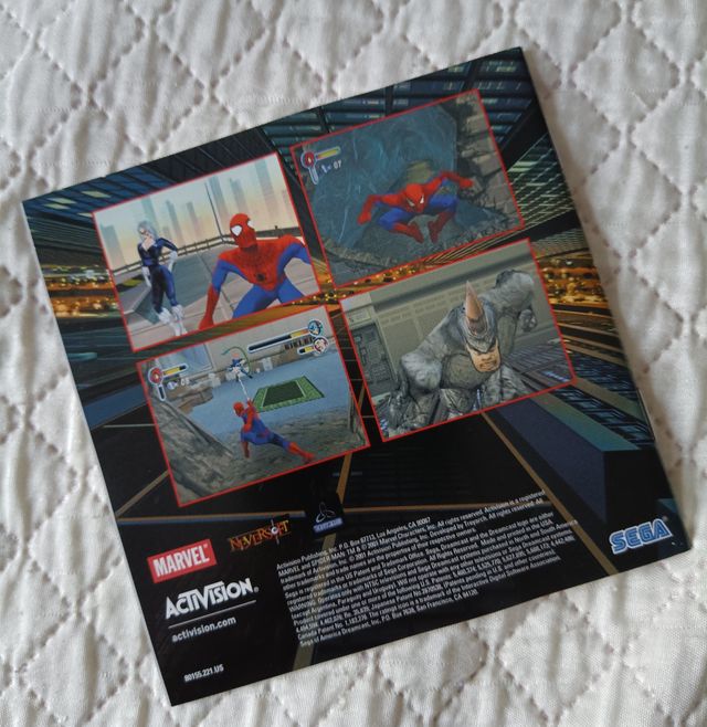 Dreamcast Spiderman NTSC