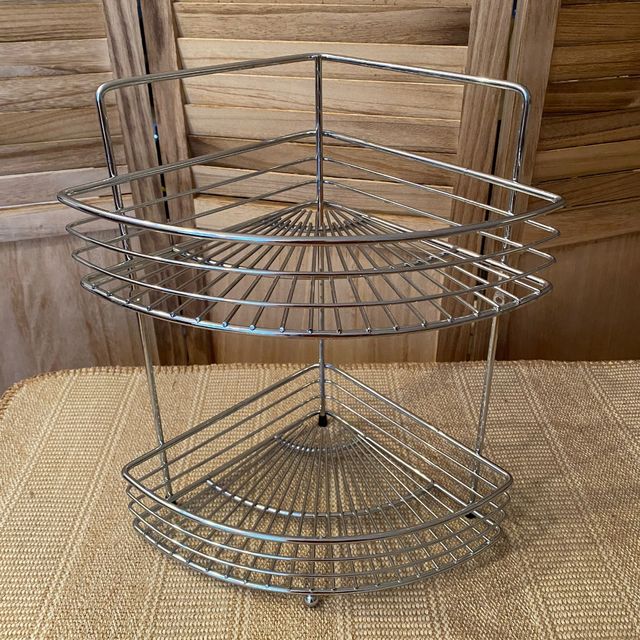 Soporte productos de ducha esquina.