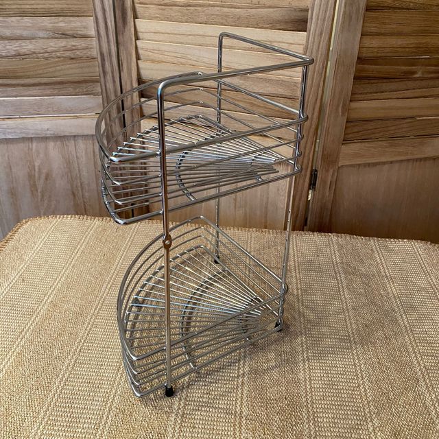 Soporte productos de ducha esquina.