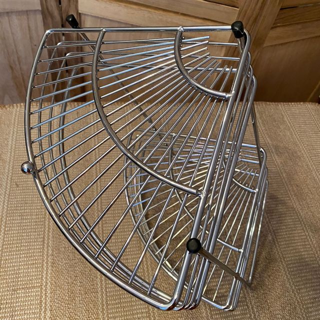 Soporte productos de ducha esquina.