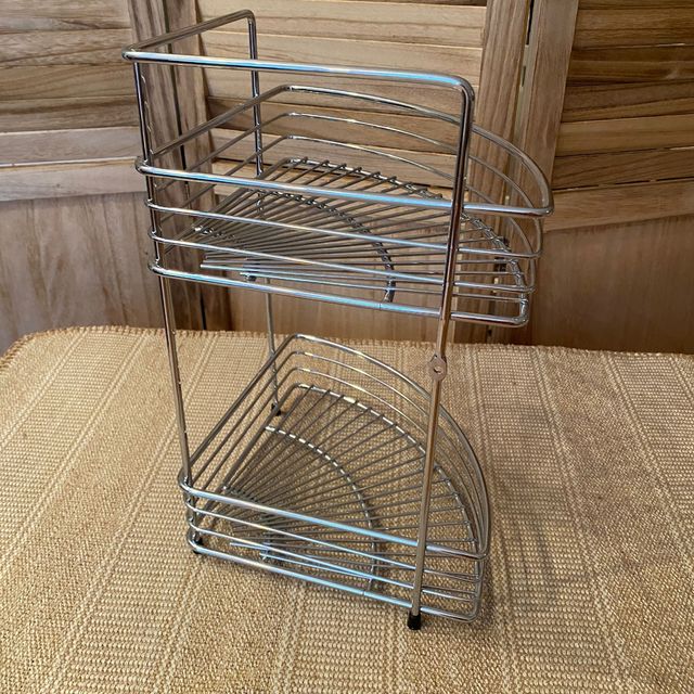 Soporte productos de ducha esquina.