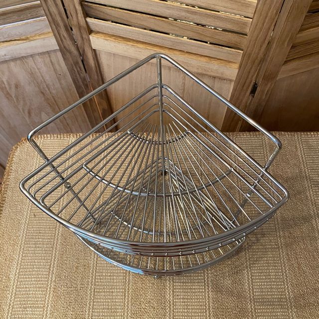 Soporte productos de ducha esquina.