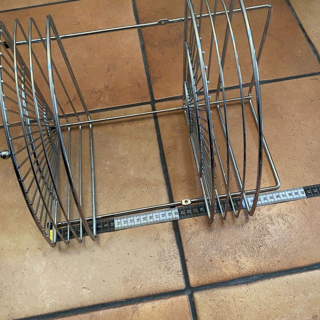 Soporte productos de ducha esquina.