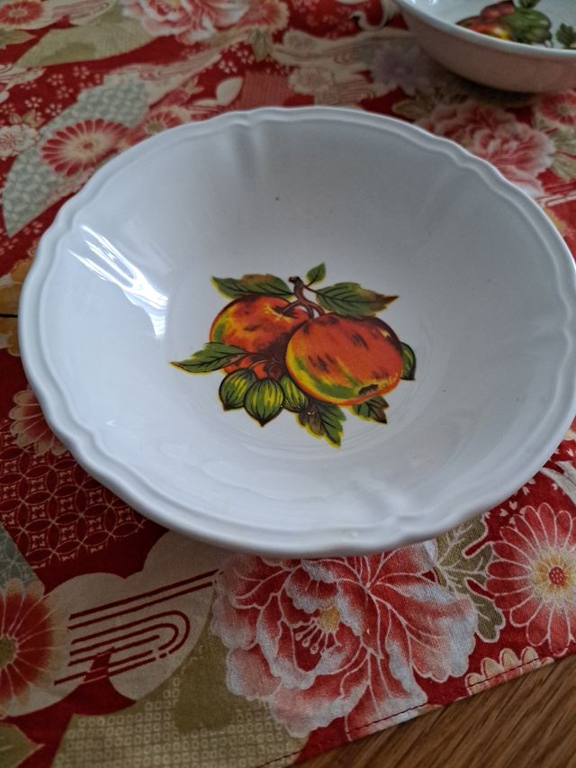 juego de cuencos de porcelana