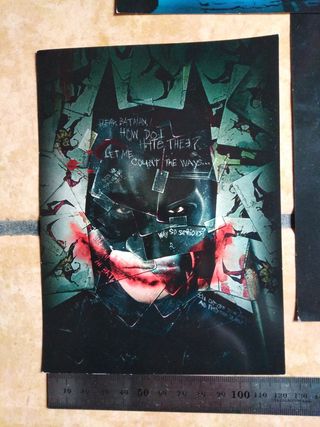 Postales Batman Nolan Joker