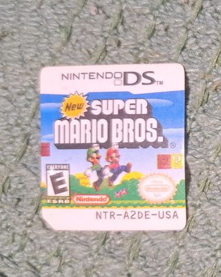 Juego Super Mario Bros USA solo etiqueta