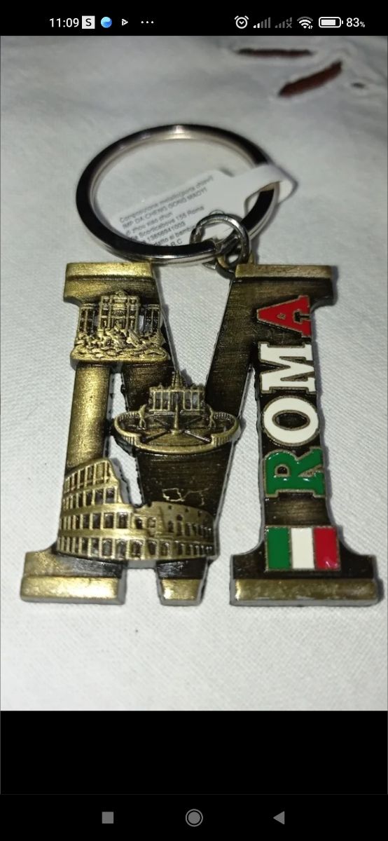 Portachiavi souvenir Roma Nuovo