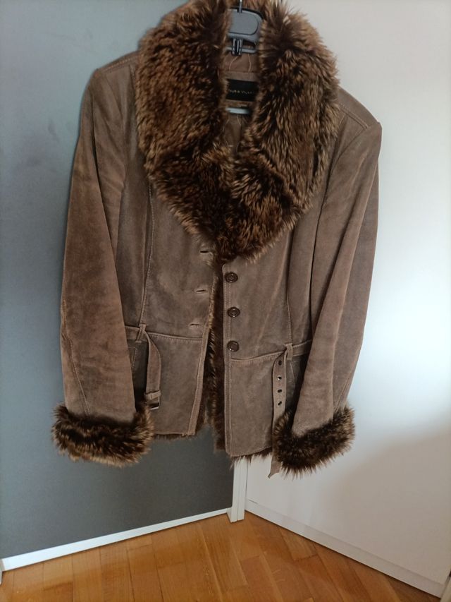 Abrigo piel