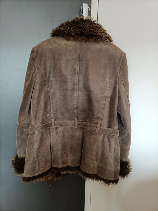 Abrigo piel