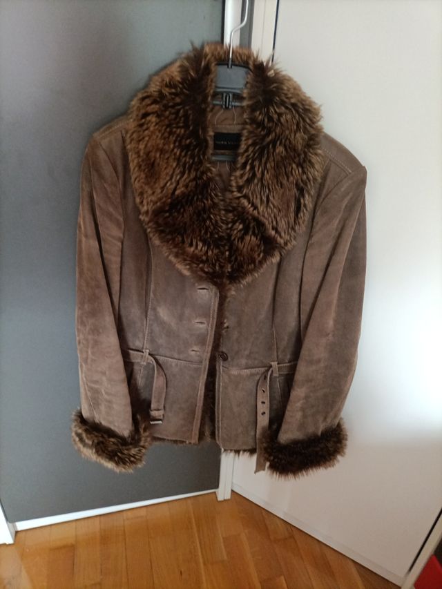 Abrigo piel