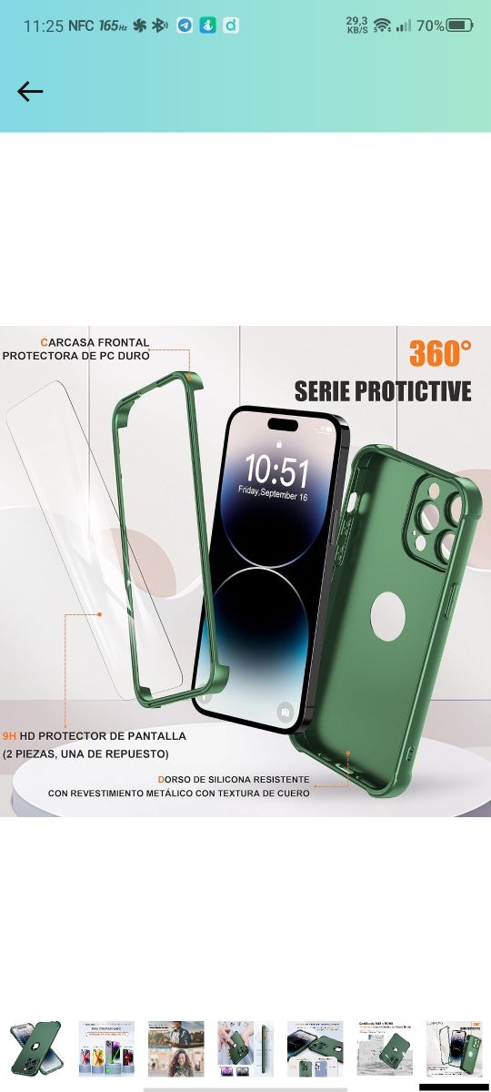 2 Fundas iPhone 14 Pro Max