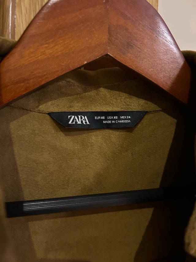 Chaqueta antelina flecos