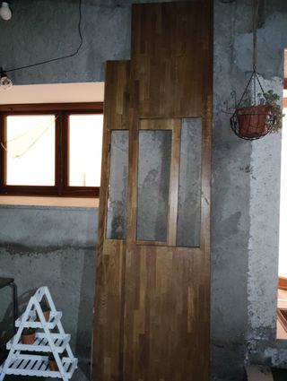 Encimera cocina roble