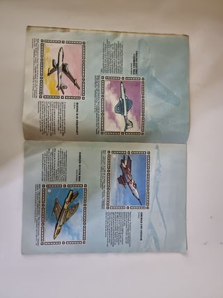 Album cromos Aviones de combate