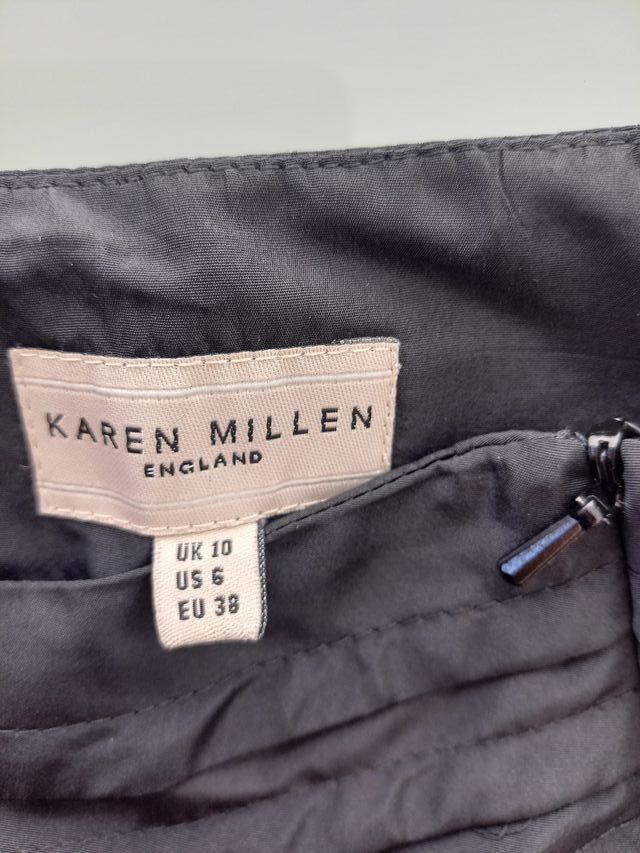 Falda corta plisada para mujer de Karen Millen