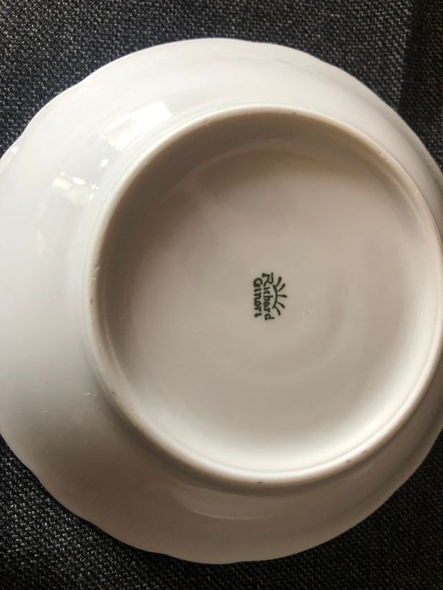 Centrotavola Porcellana Vintage Richard Ginori