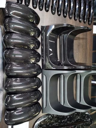 Abarth Alfa 4C Retrovisores Fibra de Carbono