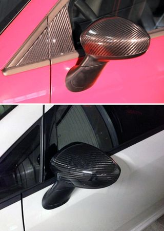 Abarth Alfa 4C Retrovisores Fibra de Carbono