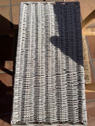 Cesta de mimbre
