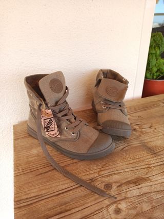T38-Bambas destroy (botas de tela) NUEVA
