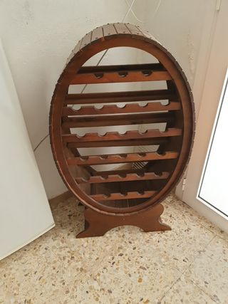 Bottigliere in legno per botti