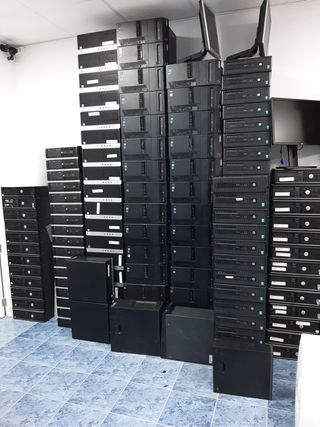 Pc sobremesas portátiles y monitores