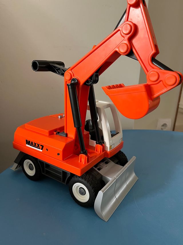 Excavadora playmobil