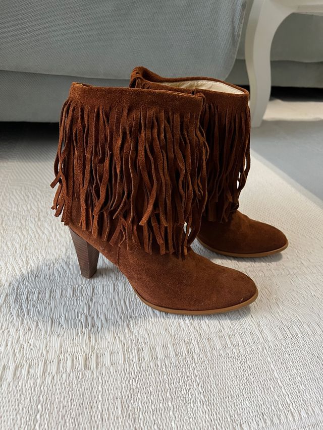 botin marron