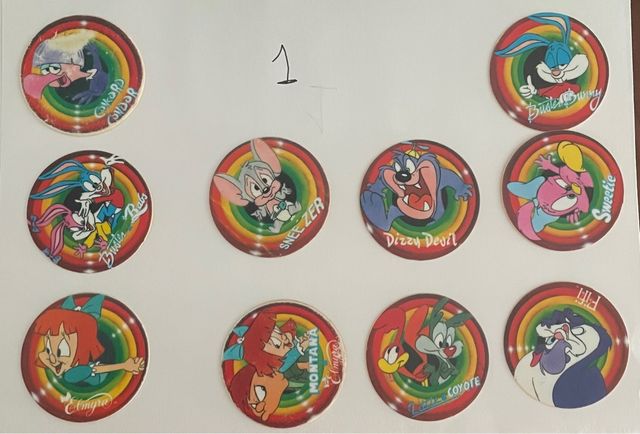 43 Tazos de los Looney Tunes