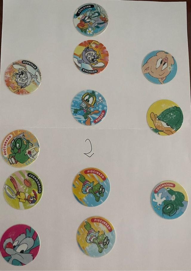 43 Tazos de los Looney Tunes