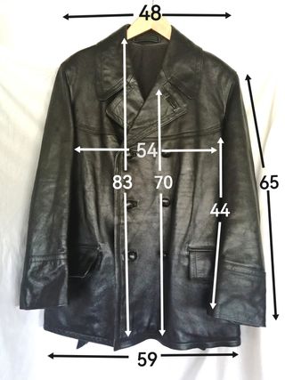 Chaquetón guardia urbana años 70. Medidas indicada