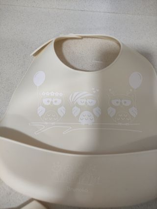 Baberos y plato bebé 🚼🍼